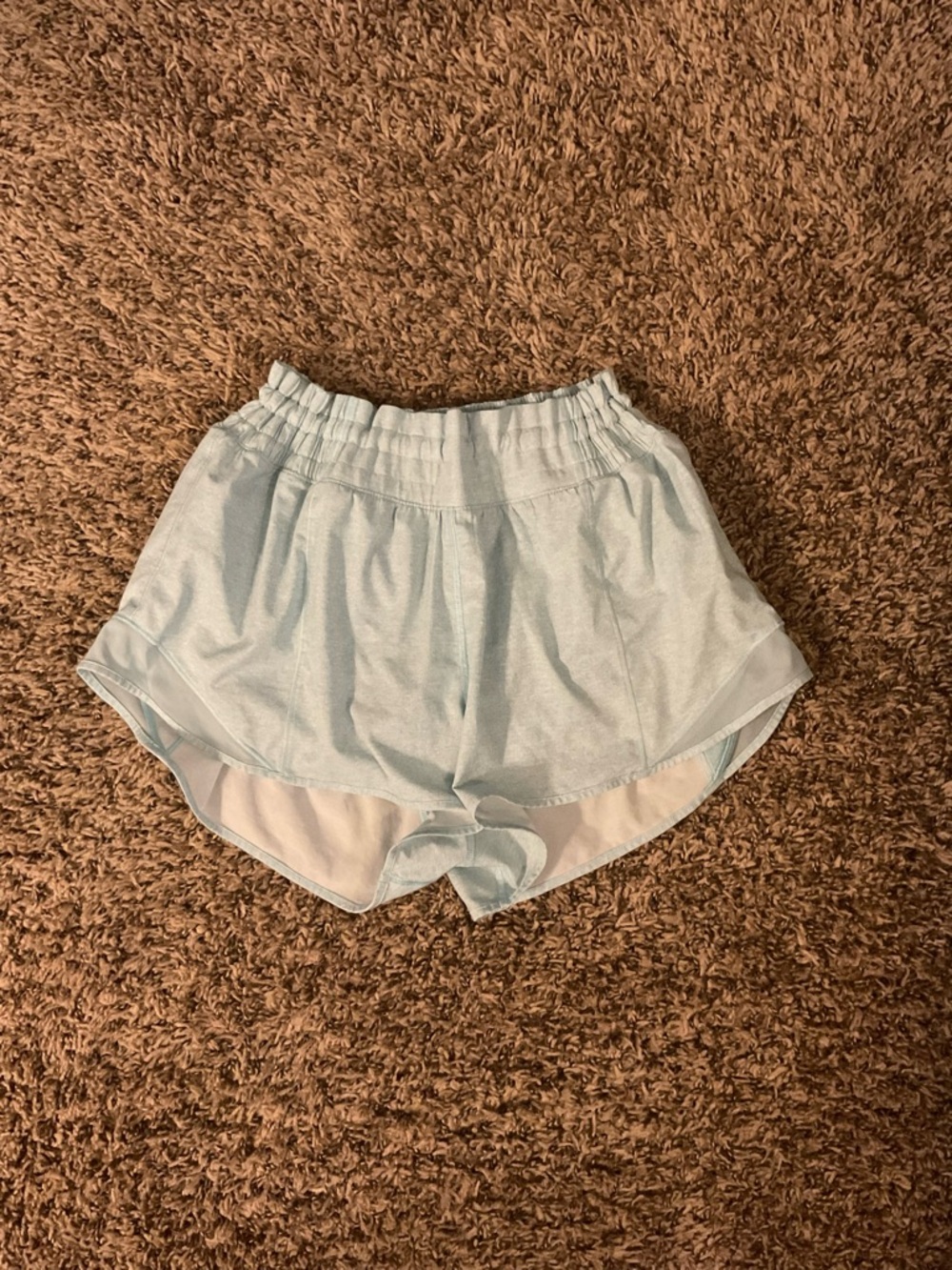 lululemon athletica Light Blue Athletic Shorts